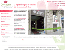 Tablet Screenshot of cerinova.com